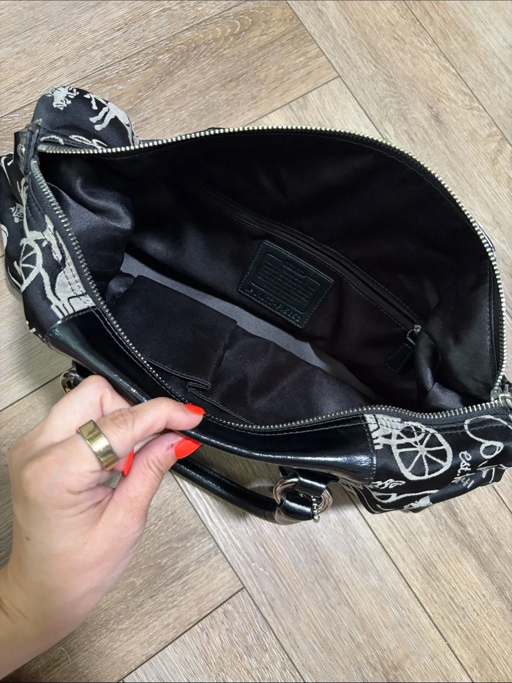 Vintage Coach Carriage Bag